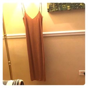 Long slip dress from Zara
